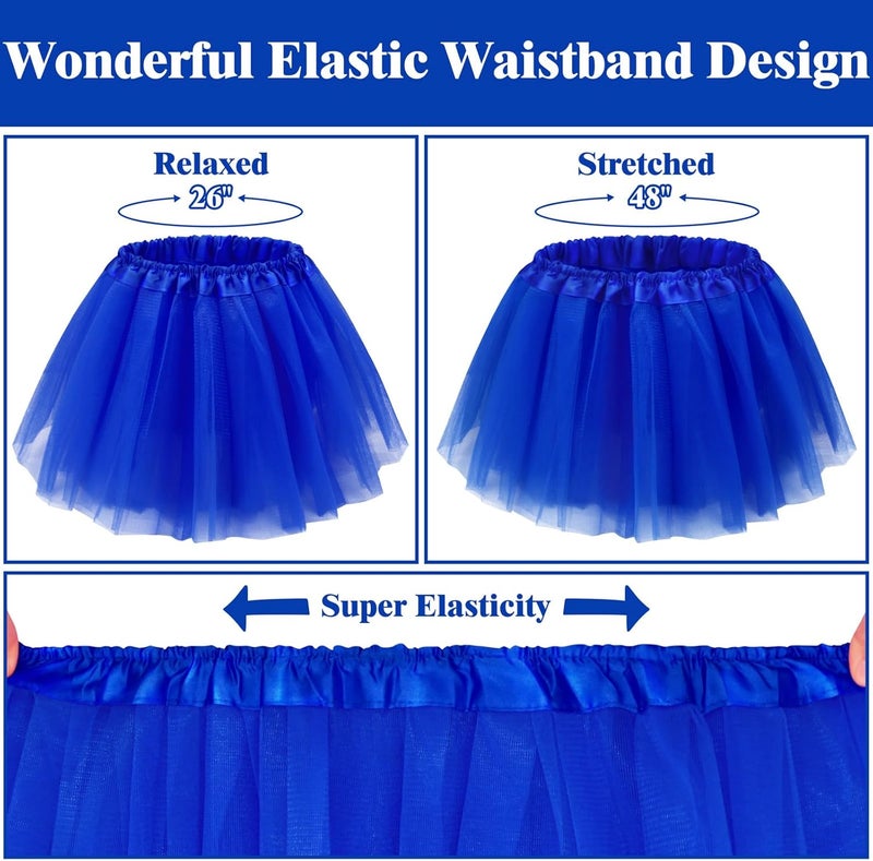 Sarfel Tutu for Women Adults 5 Layerd Tutu Skirts for Women Fluffy Halloween Tutus Adult Tutus Womens Tulle Skirt 80s Costume - Image 5